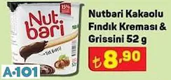 NUTBARİ KAKAOLU FINDIK KREMASI&GRİSSİNİ NUTBARİ KAKAOLU FINDIK KREMASI&GRİSSİNİ